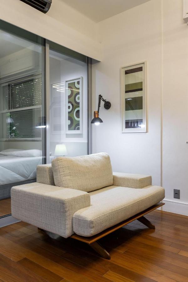 Apt Charmoso Completo Com Ar Condicionado No Leblon Rio de Janeiro Exterior foto