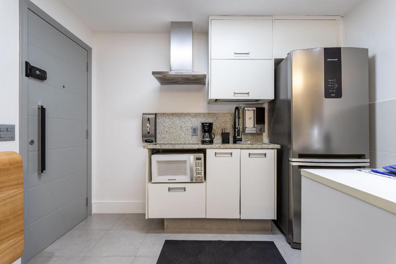 Apt Charmoso Completo Com Ar Condicionado No Leblon Rio de Janeiro Exterior foto
