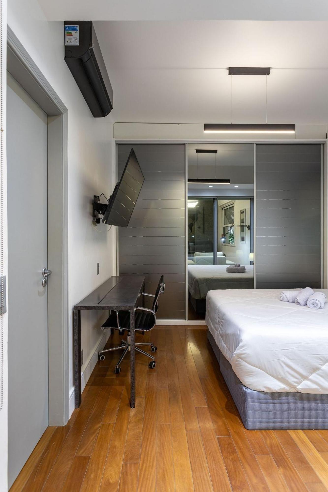 Apt Charmoso Completo Com Ar Condicionado No Leblon Rio de Janeiro Exterior foto
